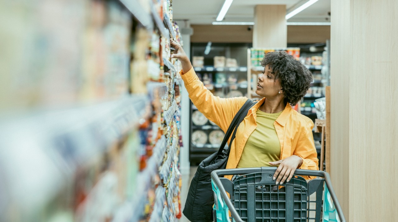 supermarkt boodschappen