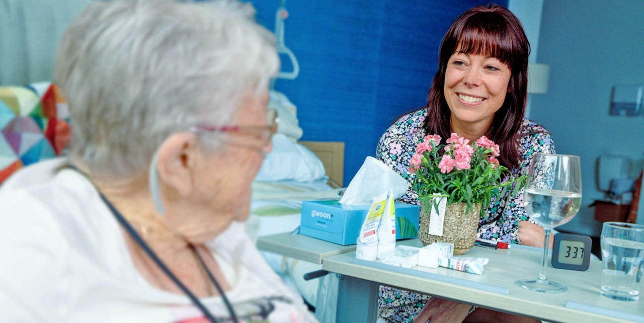 Esther met patient