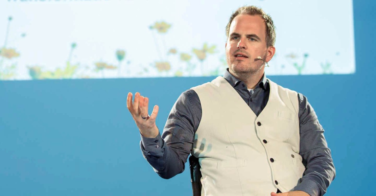Niek presenteert